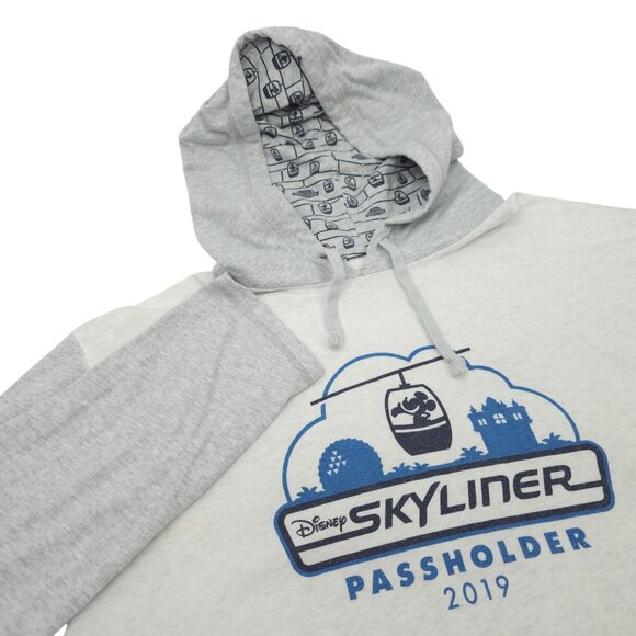 Disney Parks Other - Disney Parks Skyliner Passholder 2019 Opening Pullover Hoodie Adult XXL Graphic